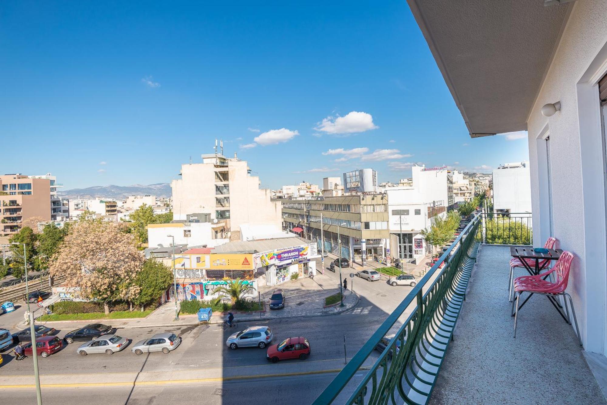 Super Paradise Apartments เอเธนส์ ภายนอก รูปภาพ